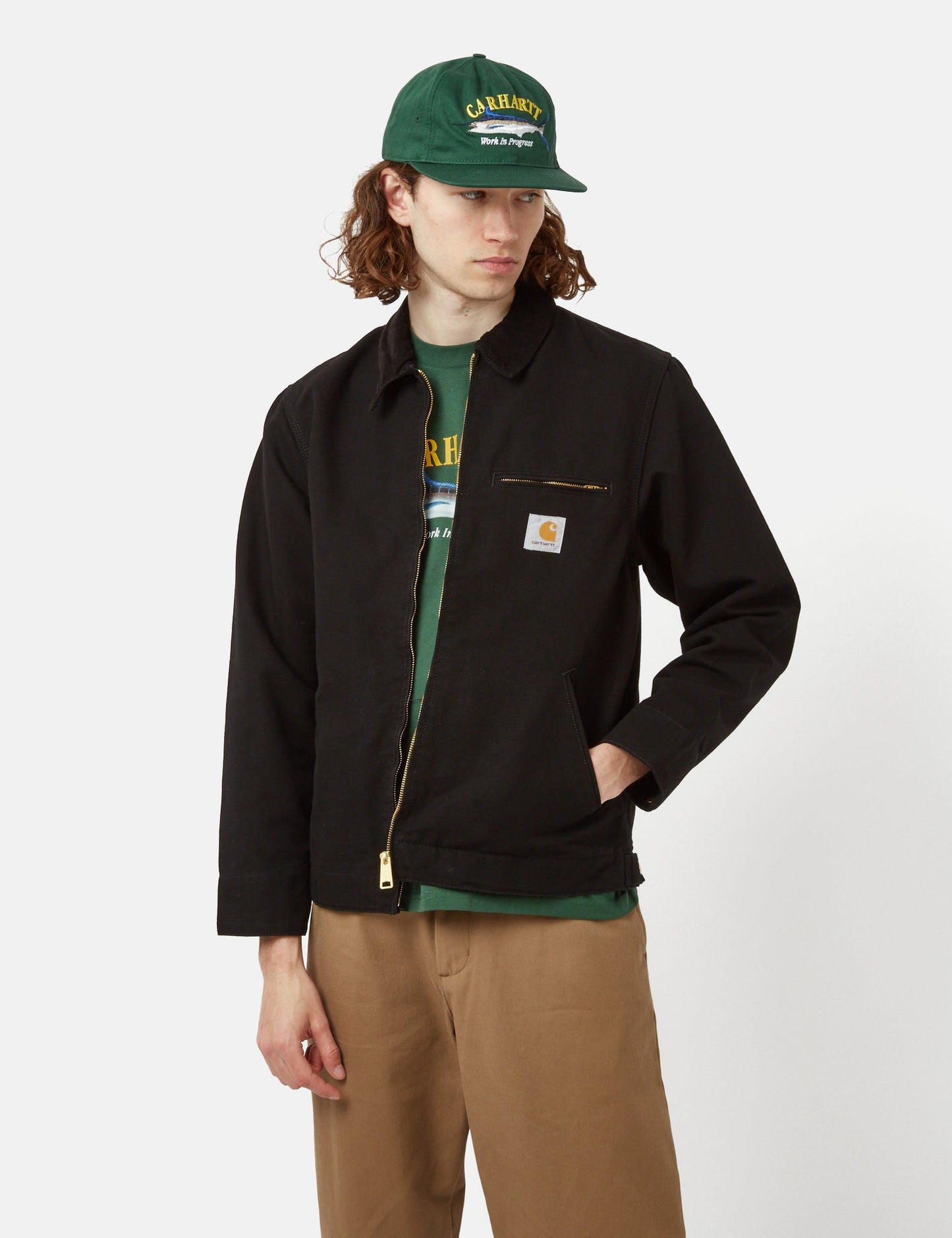 Detroit Jacket (Organic) - Black/Schwarz