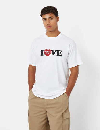 Love T-Shirt (Bio) - Weiß