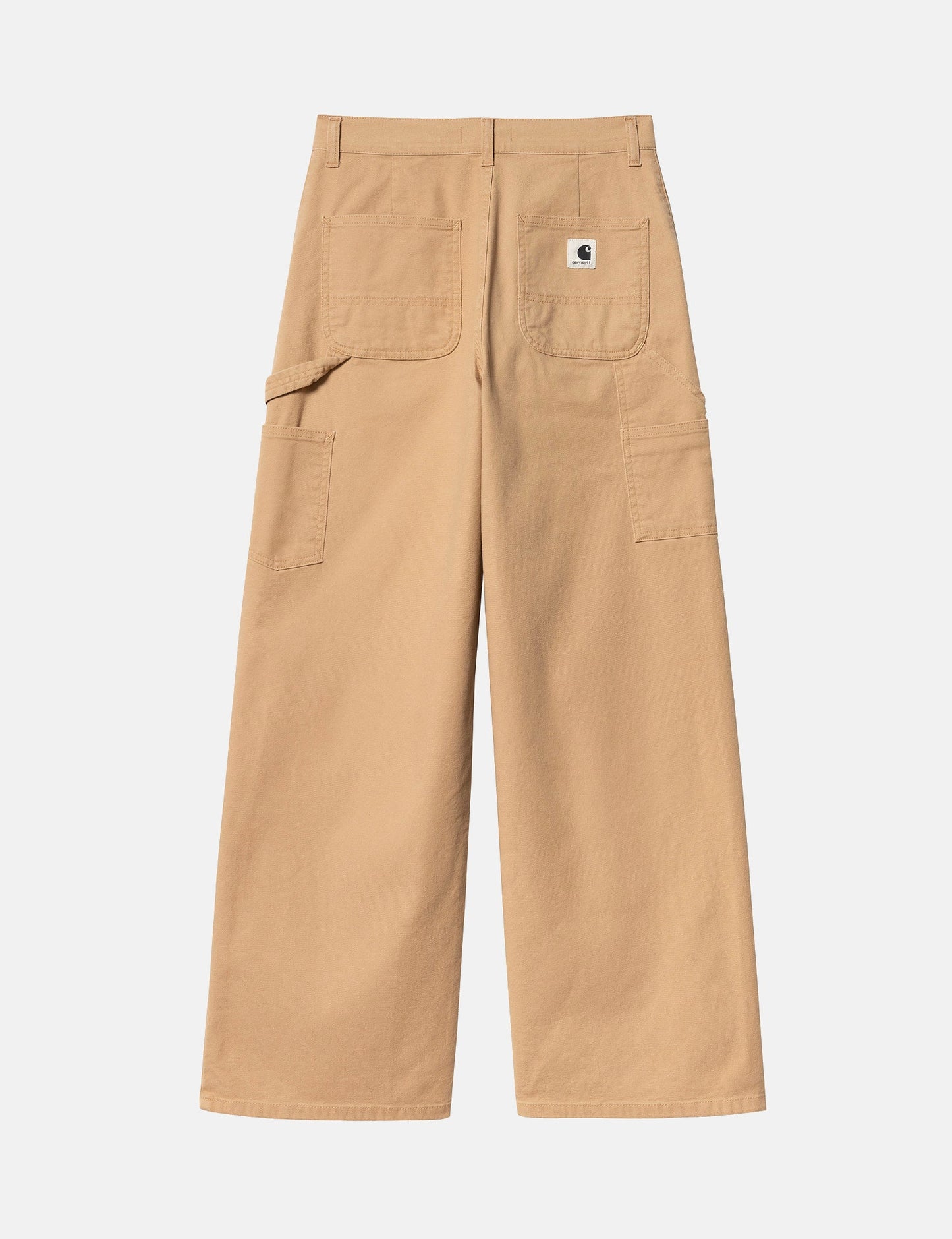 Pantalon Jean Femme - Marron H Poussière Délavé