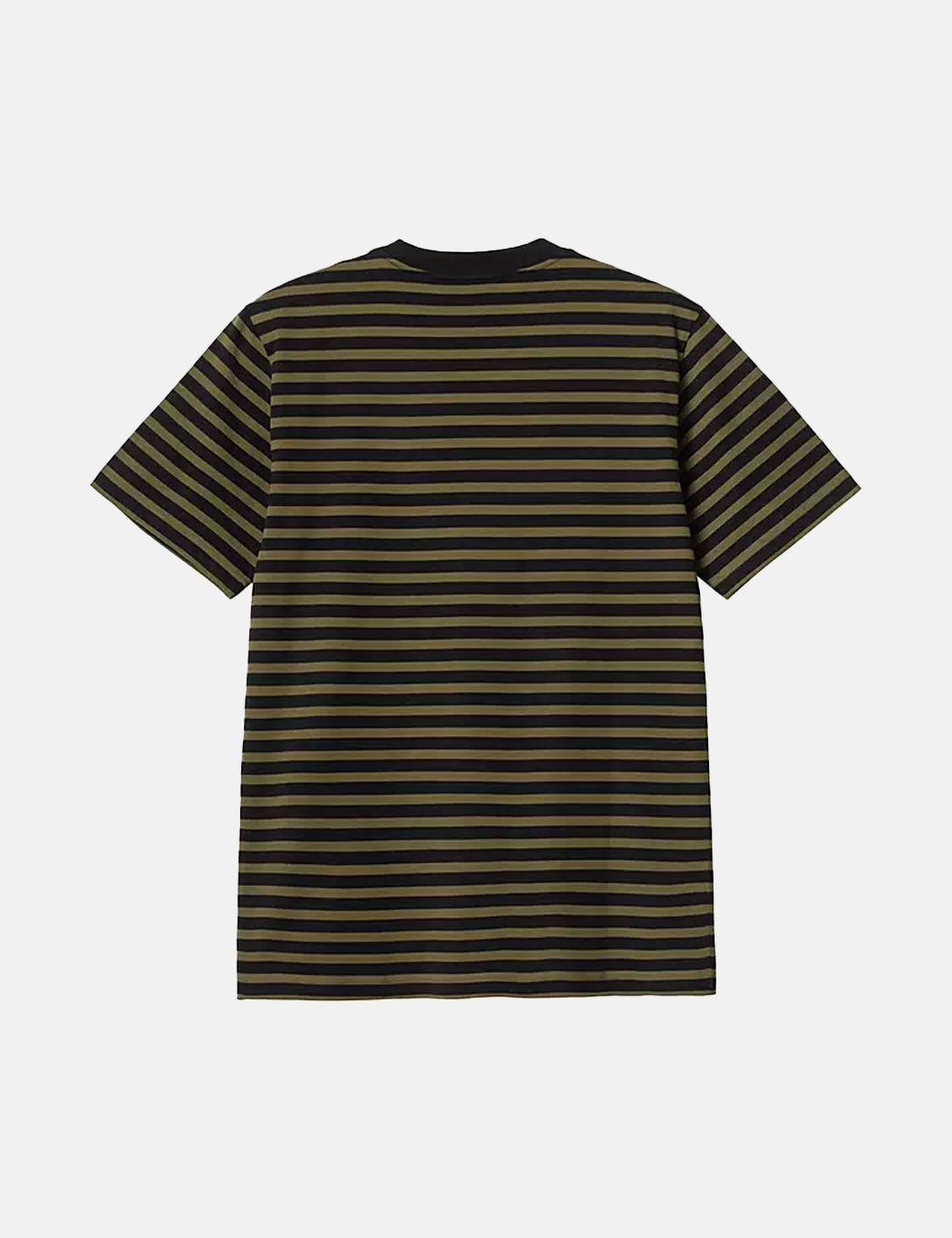 T-shirt Seidler Pocket (Seidler Stripe) - Vert Highland/Noir