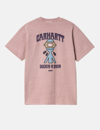 Duckin' T-Shirt (locker geschnitten) - Glassy Pink