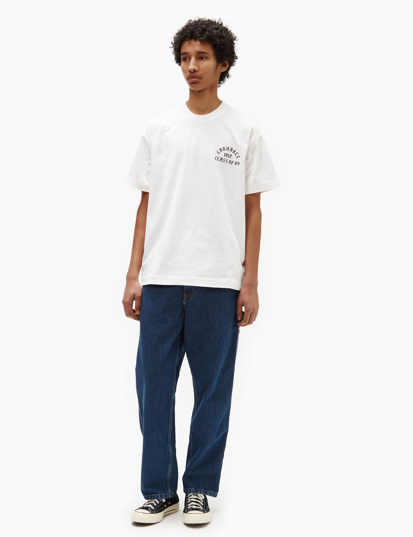Brandon Hose - Blau Steingewaschen