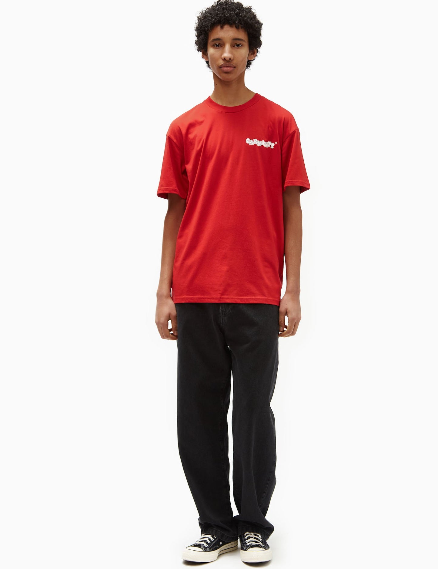 Fast Food T-Shirt (Loose) - Samba/Weiß