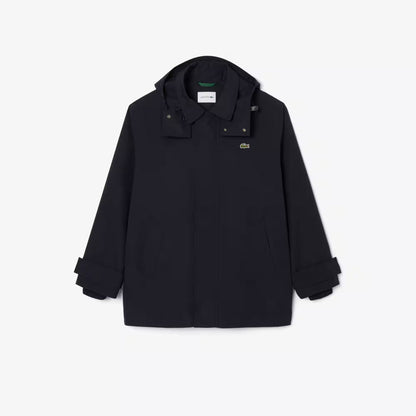 Parka mi-longue à capuche déperlante