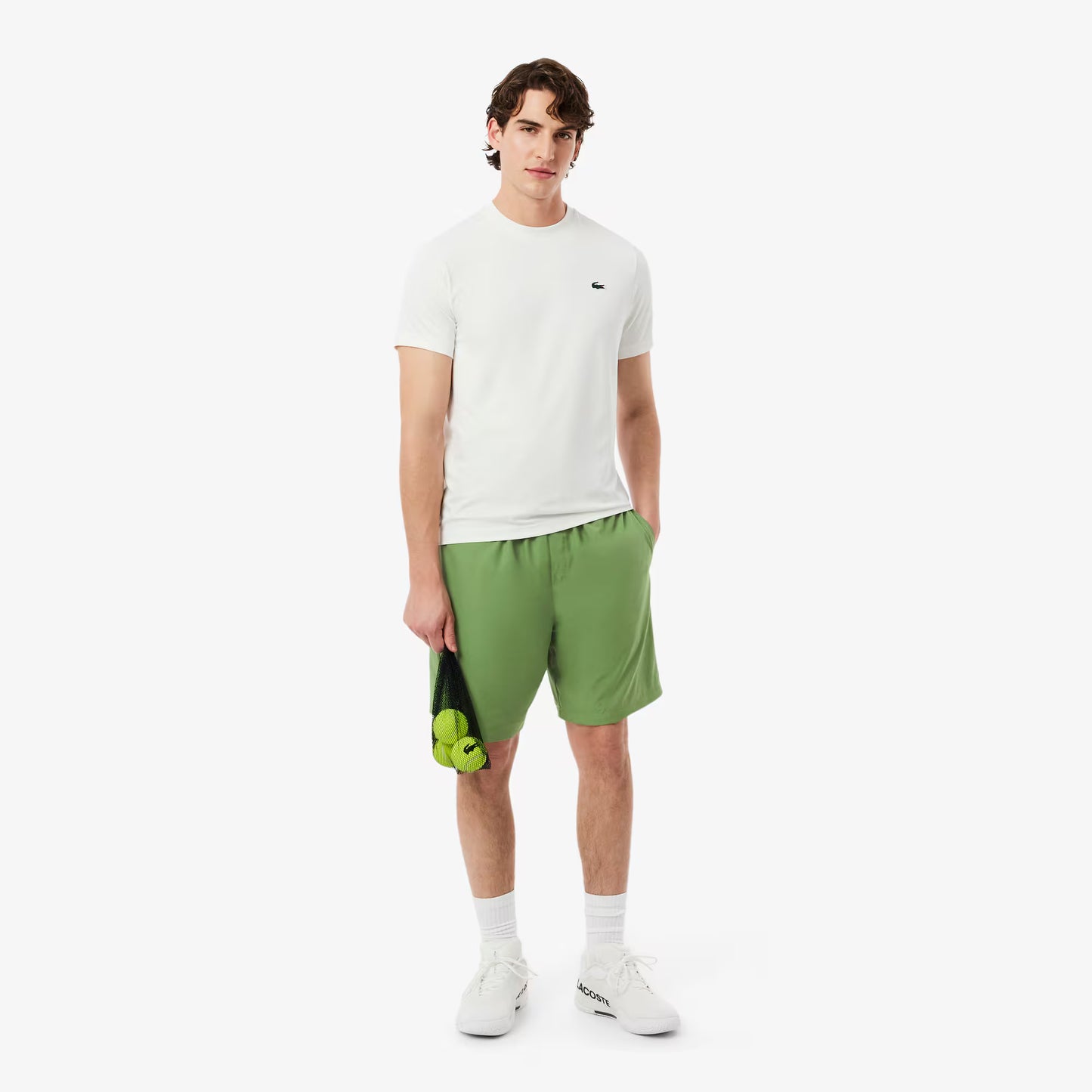 Lightweight Diamond Taffeta Sport Shorts