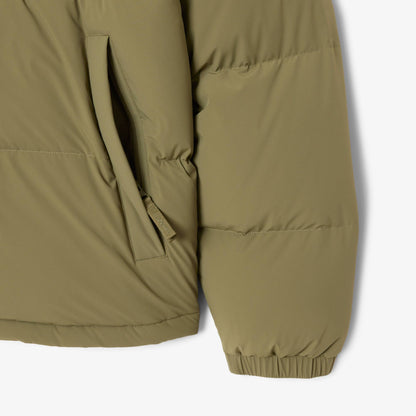 Water-Repellent Hooded Down Jacket
