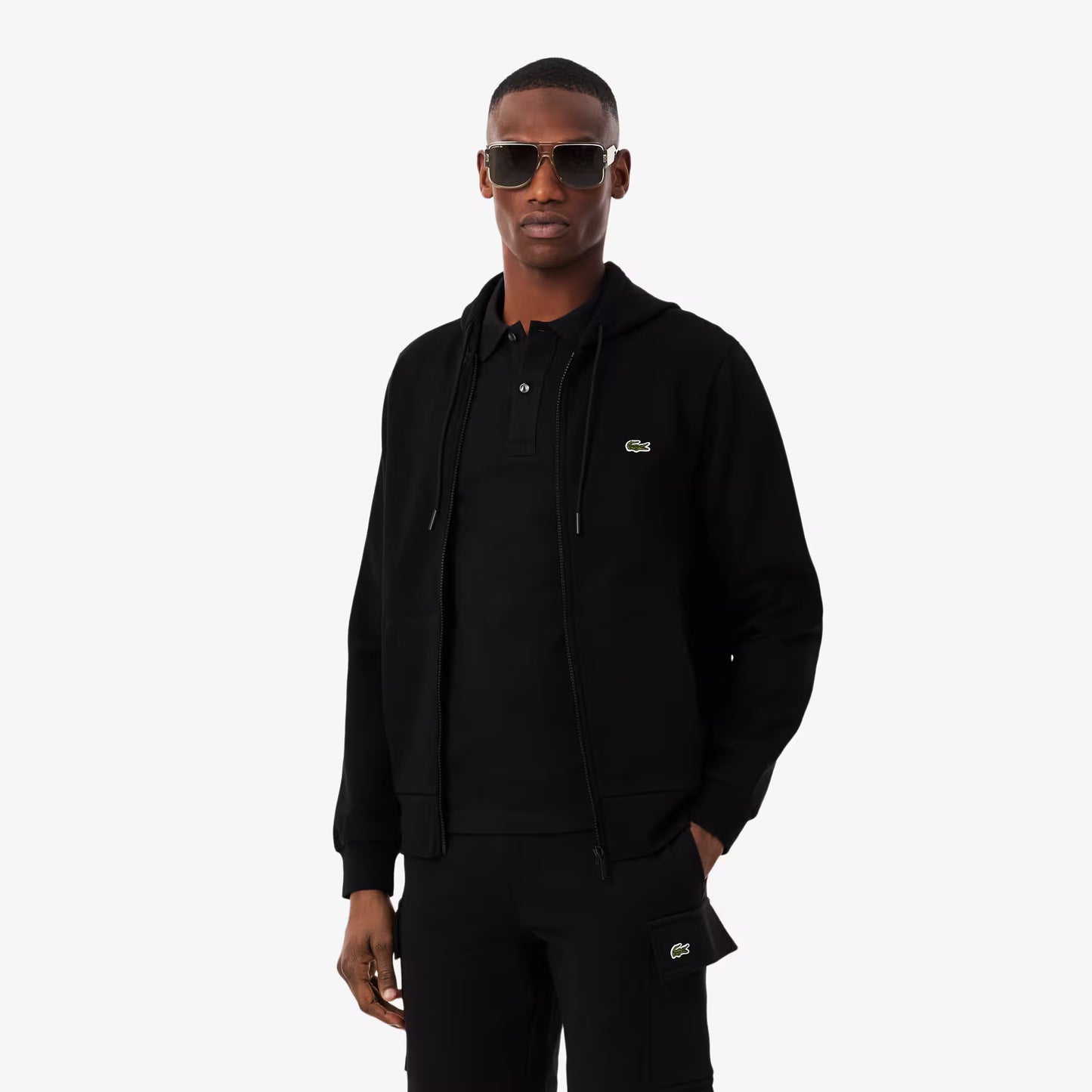 Zip-Up Fleece Hoodie