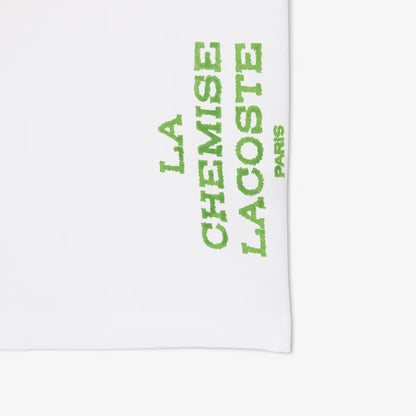 T-shirt en coton imprimé coupe décontractée