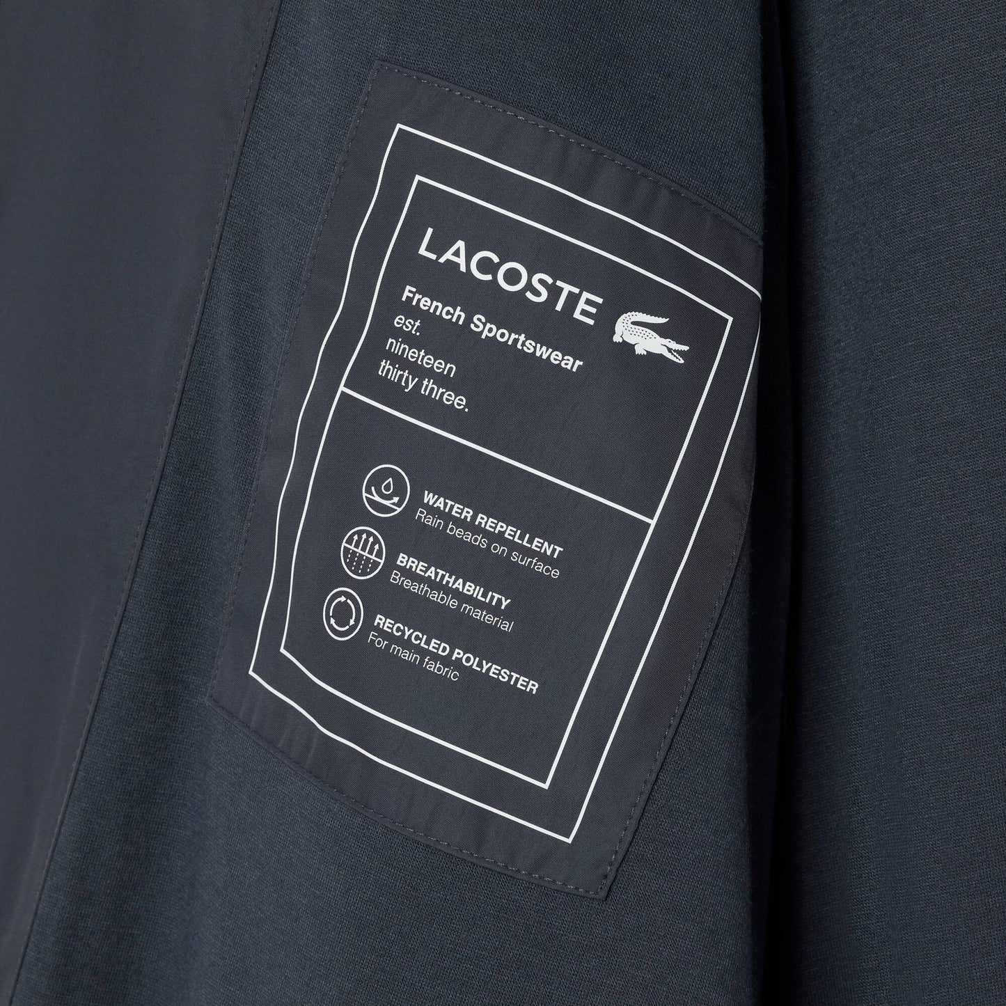Water-Repellent Trim Accent Track Jacket