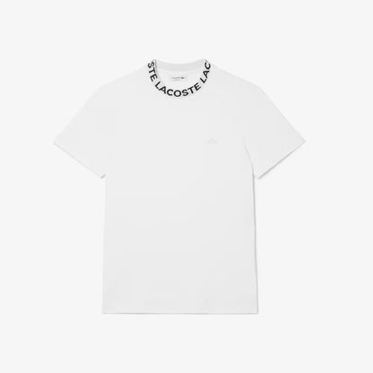 Jacquard Branded Pique T-shirt