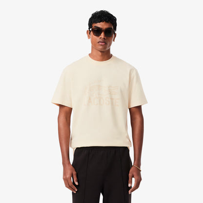 Bedrucktes Baumwoll-T-Shirt