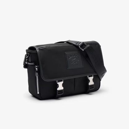Sac bandoulière classique à rabat Lacoste