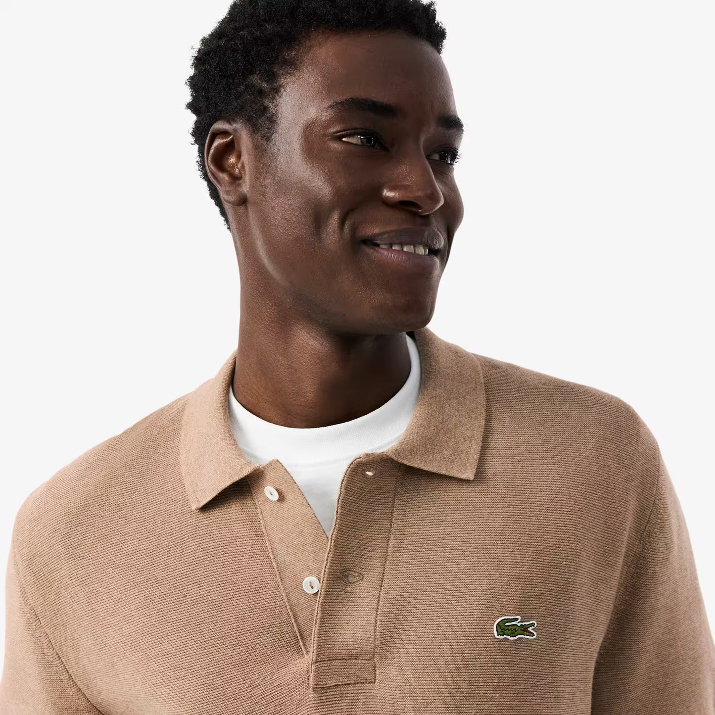 Classic Fit Knitted Polo Shirt