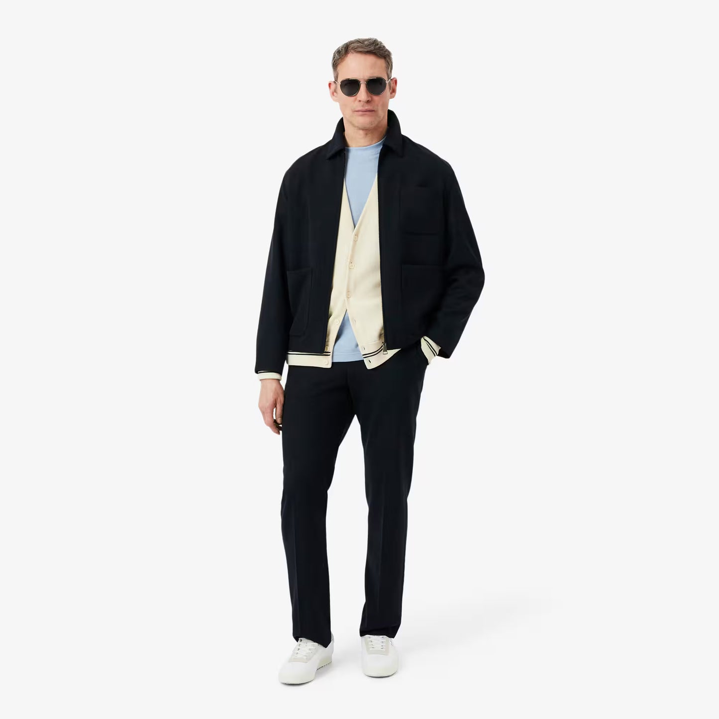 Heavy Cotton and Linen Pique T-shirt