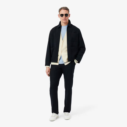 Heavy Cotton and Linen Pique T-shirt
