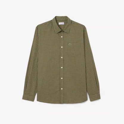 Regular Fit Plaid Flannel Shirt