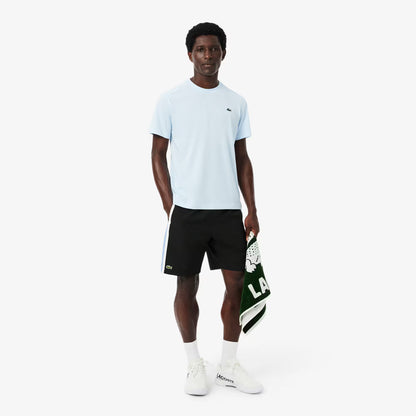 Leichte Tennis-Shorts mit Farbblock-Streifen