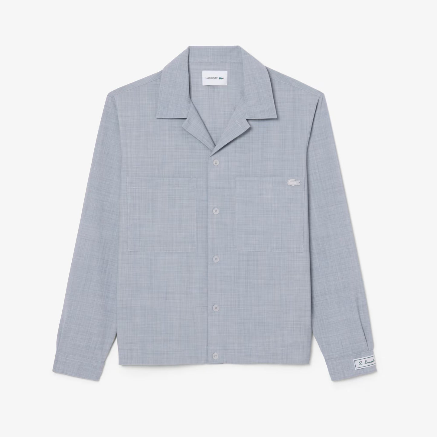 Oversized Wool Blend Overshirt
