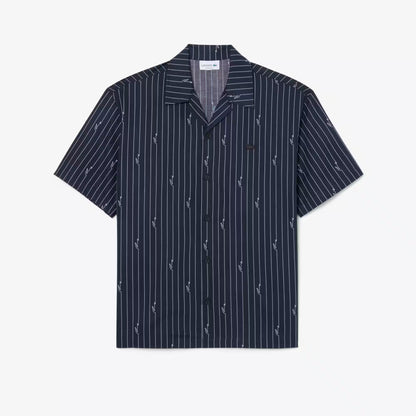 Relaxed Fit Print Twill Shirt