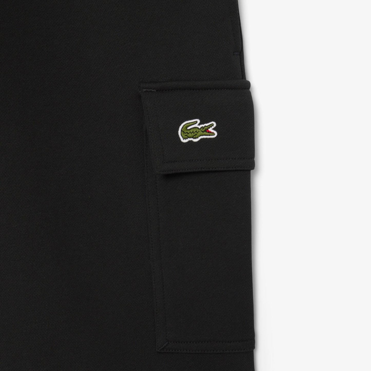 Cargo-Shorts aus Baumwollfleece