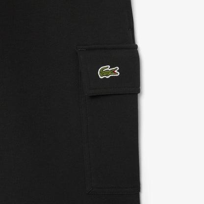 Cargo-Shorts aus Baumwollfleece