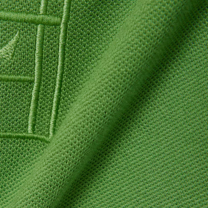 Poloshirt mit klassischer Passform, Stickerei-Details und Petit Piqué