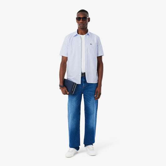 Regular Fit Short Sleeved Oxford Shirt