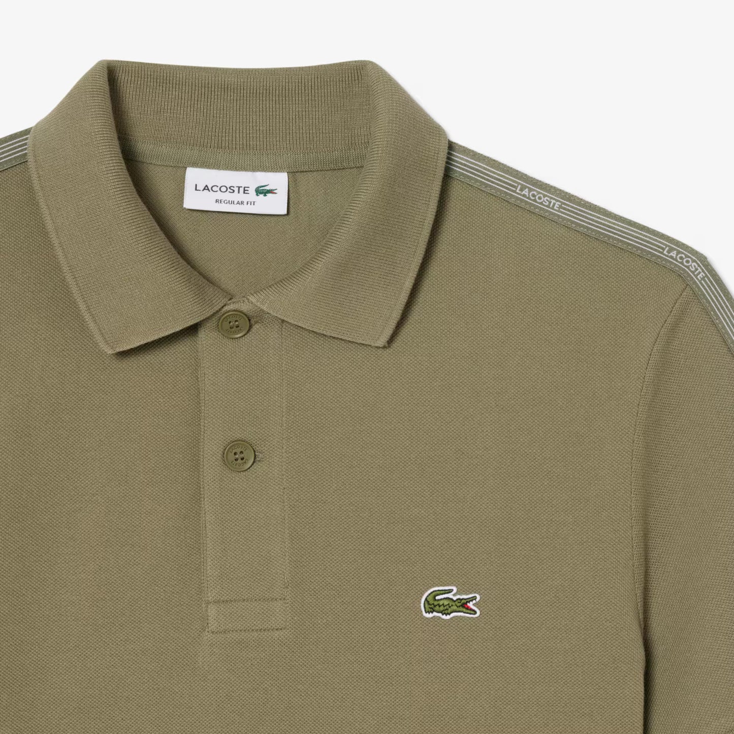 Regular Fit Logo Stripe Polo Shirt