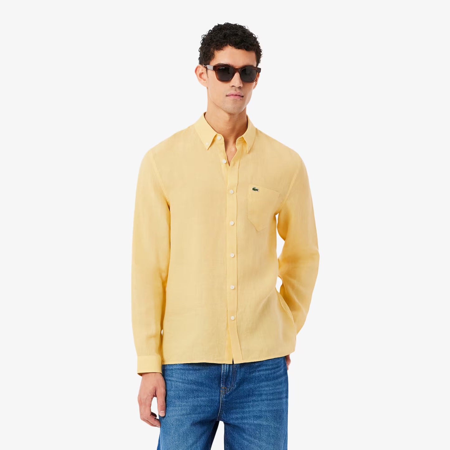 Regular Fit Linen Shirt
