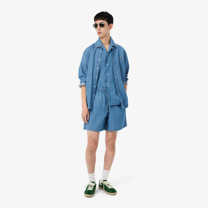 Relaxed Fit Denim Shorts