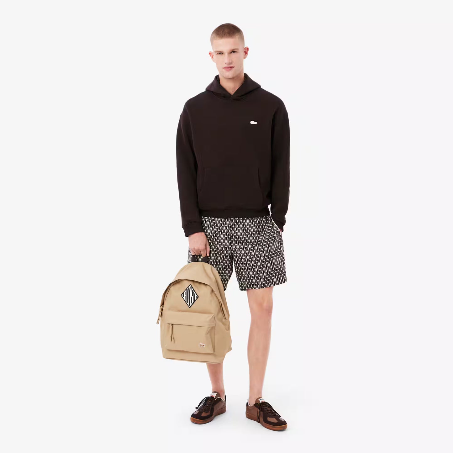 Lockere Passform Bedruckter Hoodie