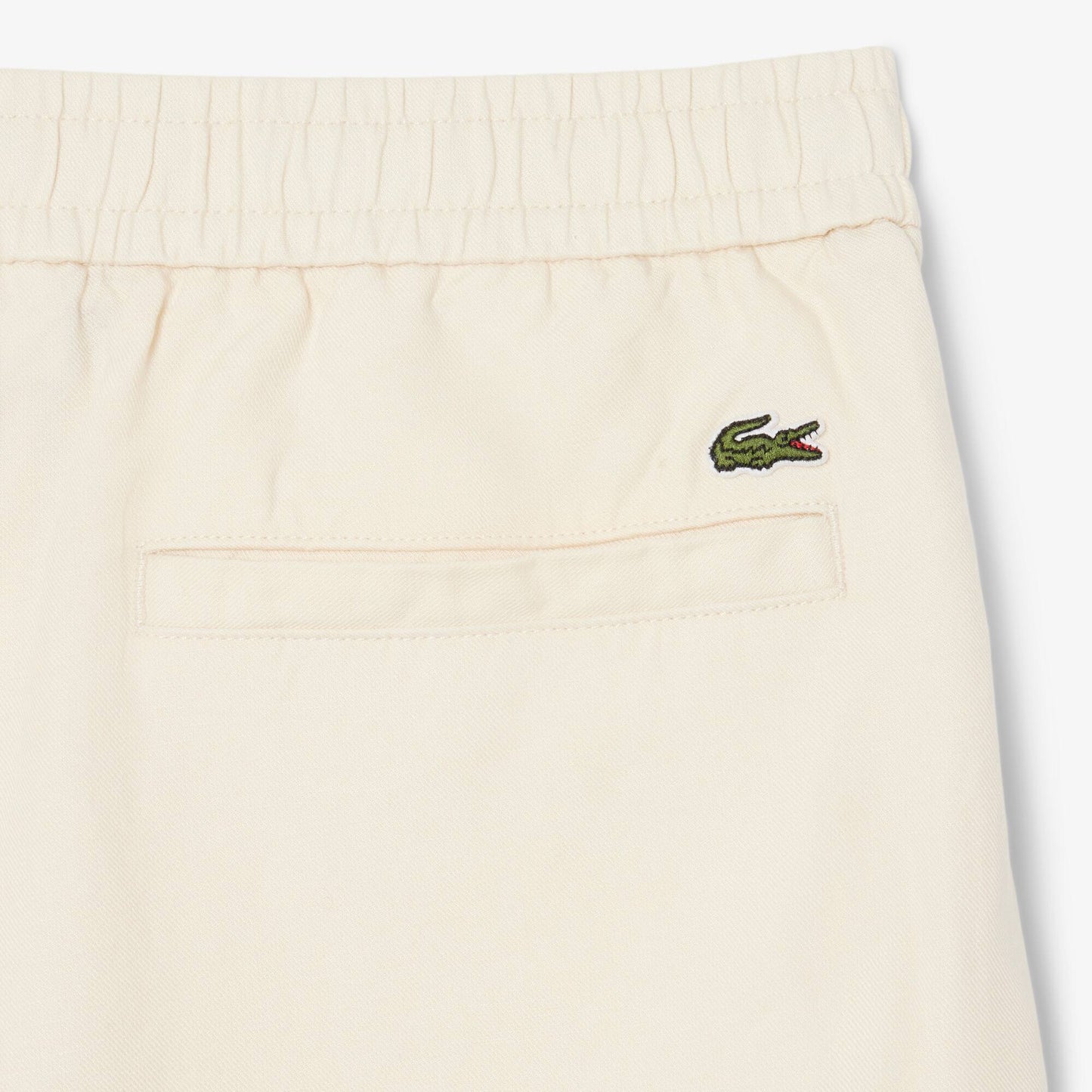 Regular Fit Linen Blend Twill Shorts