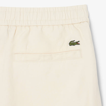 Regular Fit Linen Blend Twill Shorts