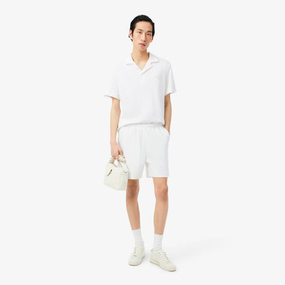 Shorts en jersey texturé