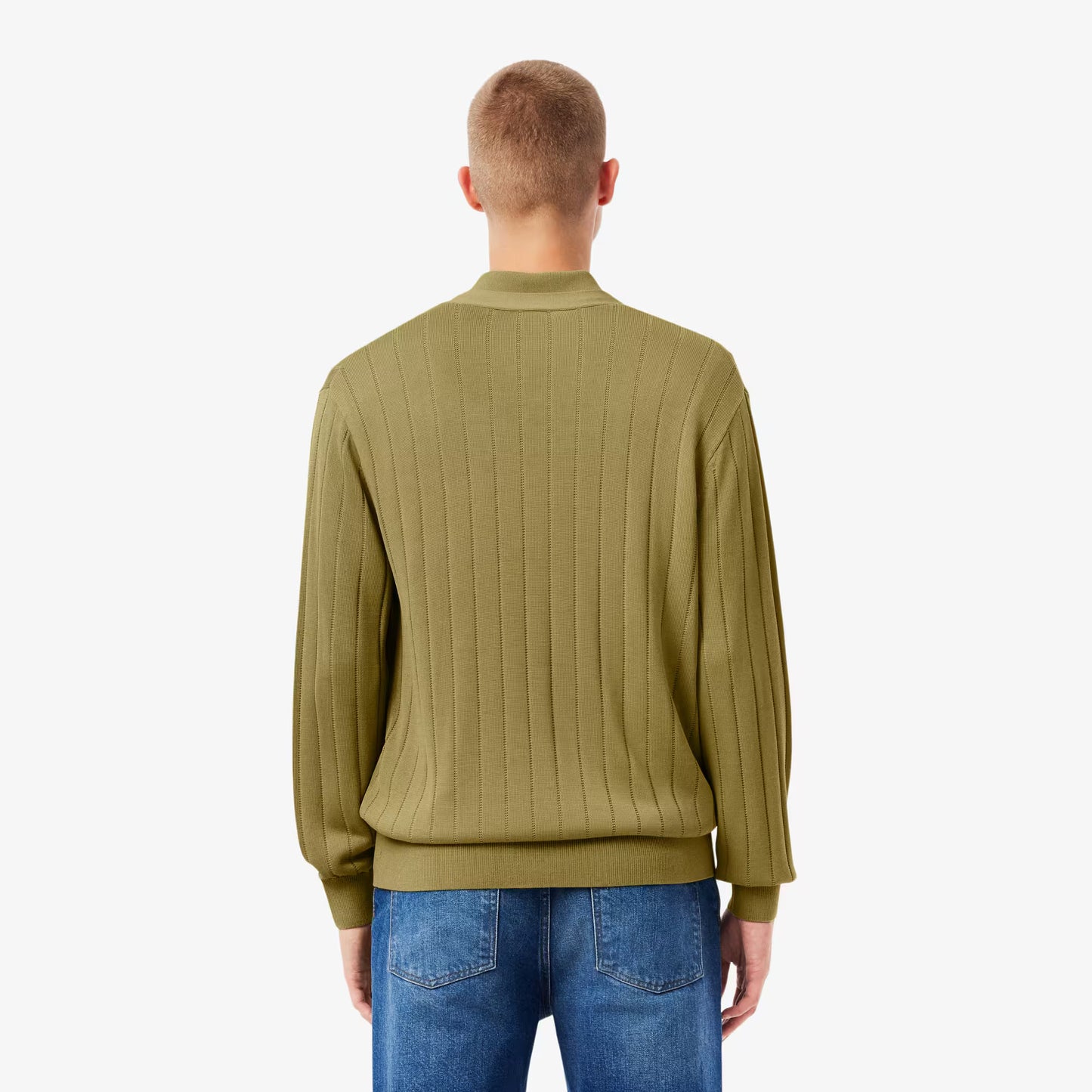 Fluid Rib Knit Cardigan