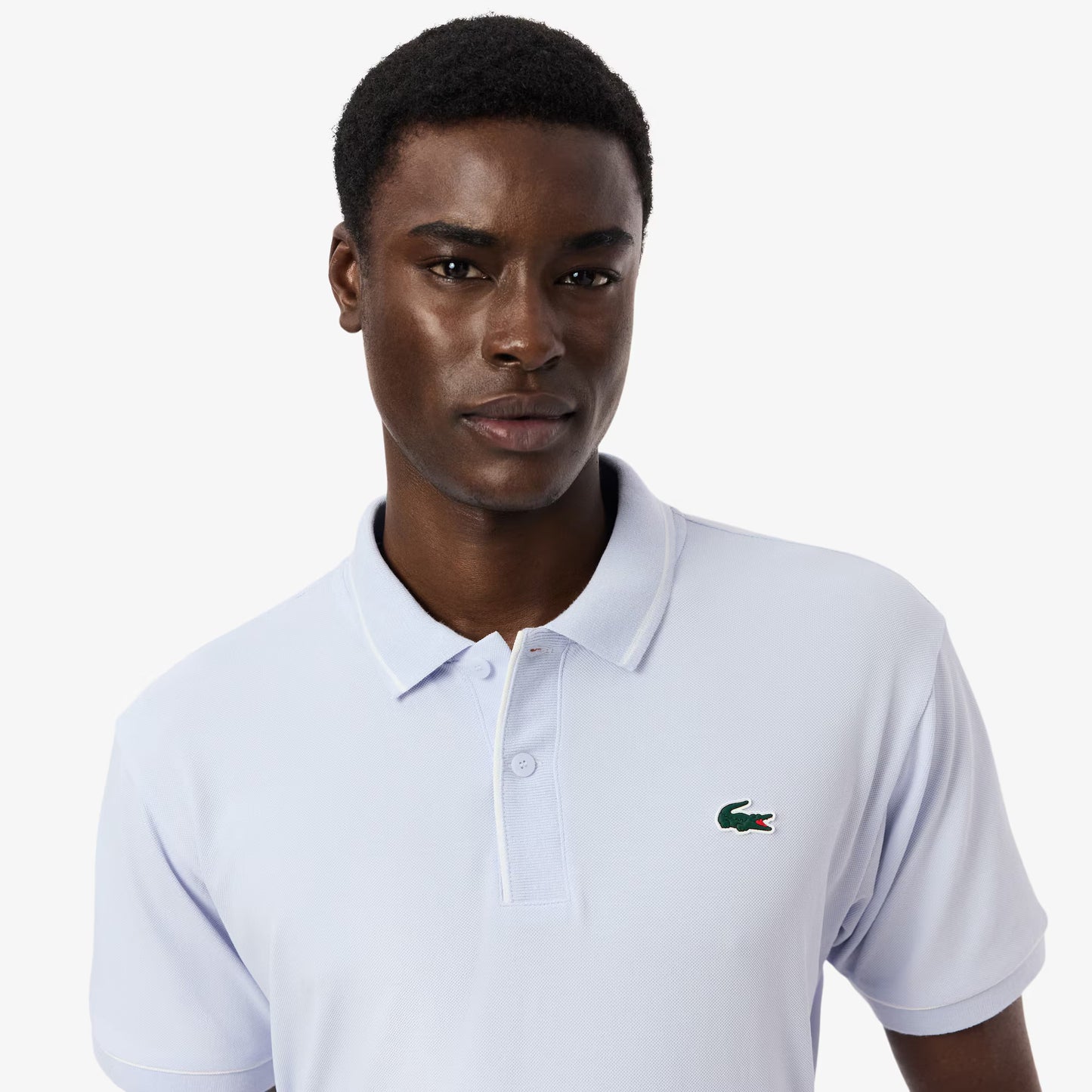 Polo de golf mini piqué thermorégulateur